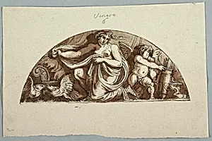Drawing by Felice Giani, Italian, 1758–1823