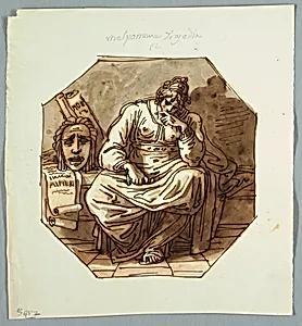 Drawing by Felice Giani, Italian, 1758–1823