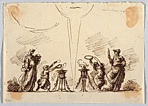Drawing by Felice Giani, Italian, 1758–1823