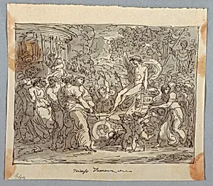 Drawing by Felice Giani, Italian, 1758–1823