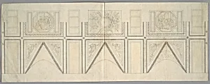 Drawing by Felice Giani, Italian, 1758–1823
