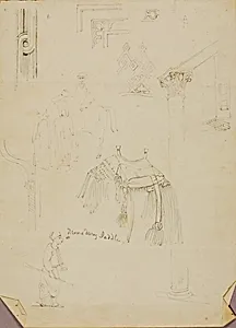 Dromedary Saddle/Studies by Miner Kilbourne Kellogg