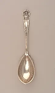 'Egyptian' Pattern Berry Spoon