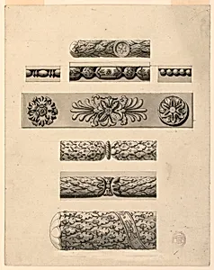 Eight Designs for Decorated Mouldings