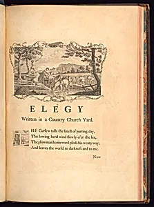 Elegy Written in a Country Church Yard.