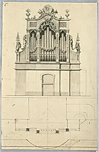 Elevation and Ceiling, Ballroom and Bar, Teatro Comunale, Faenza
