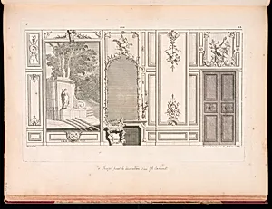 Elevation of an Apartment Interior by Gilles-Marie Oppenord, French, 1672–1742