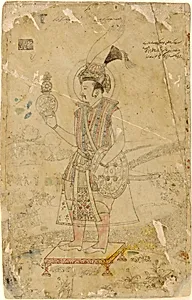 Emperor Jahangir holding an orb by Unknown