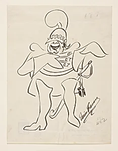 Enrico Caruso as Don José in "Carmen" by Enrico Caruso, Italian, 1873–1921