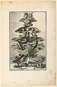 Epergne, from "Disegni Di