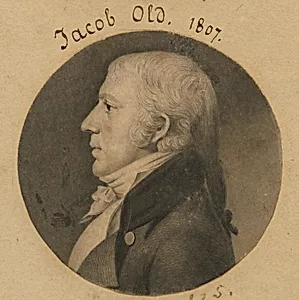 Evan William Thomas by Charles Balthazar Julien Févret de Saint-Mémin, 12 Mar 1770 - 23 Jun 1852