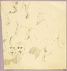Faces by Solon H. Borglum