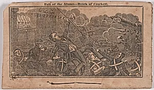 Fall of the Alamo: Death of Crockett by Unidentified Artist