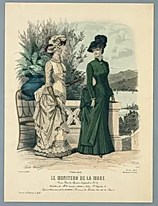 Fashion Plate from Le Moniteur de la Mode