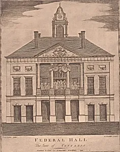 Federal Hall, the Seat of Congress