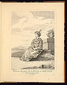 Femme du pays de Lassa ou Boutan by Antoine Watteau, (French, 1684–1721)