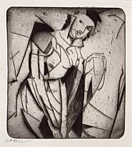 Figure in Glass