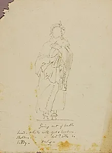 Figure Study (Exiting Bath) by Miner Kilbourne Kellogg