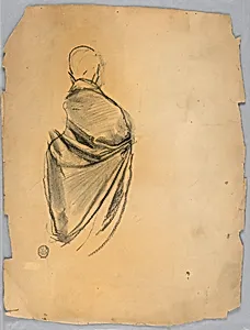 Figure with Drapery