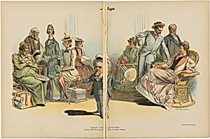 Find the Group in Favor of Woman's Suffrage