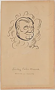 Finley Peter Dunne in Curves by Arthur Henry Young, 14 Jan 1866 - 29 Dec 1943