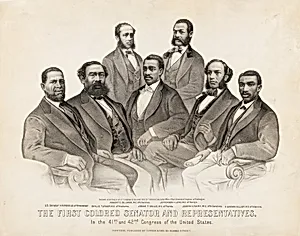 First Colored Senator and Representatives