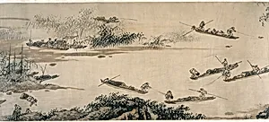 Fishermen on an Autumn River æï¼å³ï¼æ´é²ç§æ±æ¼æ¨åå·