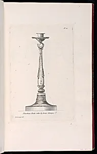 Flambeau Riche selon la forme Antique