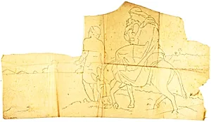 Flight into Egypt (figure study)