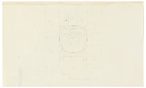 Floor Plan of a Building (Verso of -1)