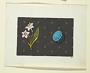 Floral design for printed textiles