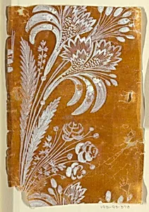 Floral field and border by Unknown