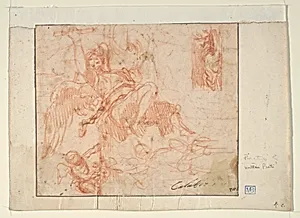 Flying Angel and Other Figures