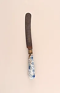 Fork and Knife with Porcelain Handles by Meissen Porcelain Manufactory, German, active from 1710 to the present