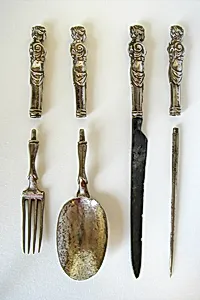 fork tines by Unknown