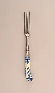 Fork with Porcelain Handle