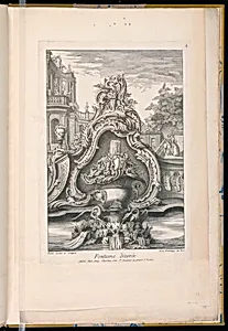 Fountain in the Form of a Cartouche