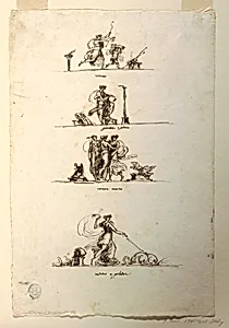 Four Antique Goddesses