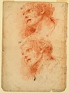Four Studies After the Head of a Man