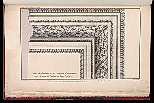 Frame or Cornice Design by Richard de Lalonde, French, active 1780–96