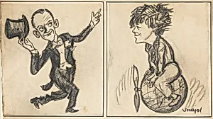Fred Astaire and Amelia Earhart