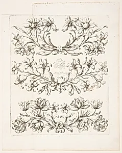 Frieze, from the set, "Ornemens Ã  la Mode"