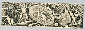 Frieze: Trophies of Arms and Putti