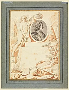 Frontispiece for a History of Peter the Great