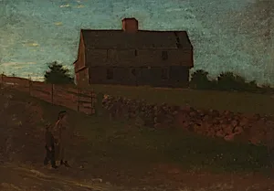 Garrison House, York, Maine by Winslow Homer, American, 1836â1910