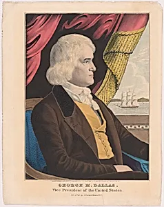 George Mifflin Dallas by Nathaniel Currier, 27 Mar 1813 - 20 Nov 1888