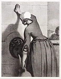 Girl at the Fountain