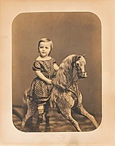 Girl on a Hobby Horse