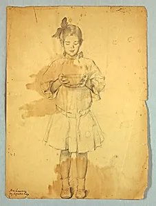 Girl with Bowl