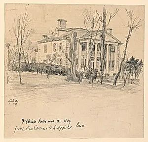Governor Lounsbury House, Main Street, Ridgefield, Conn.